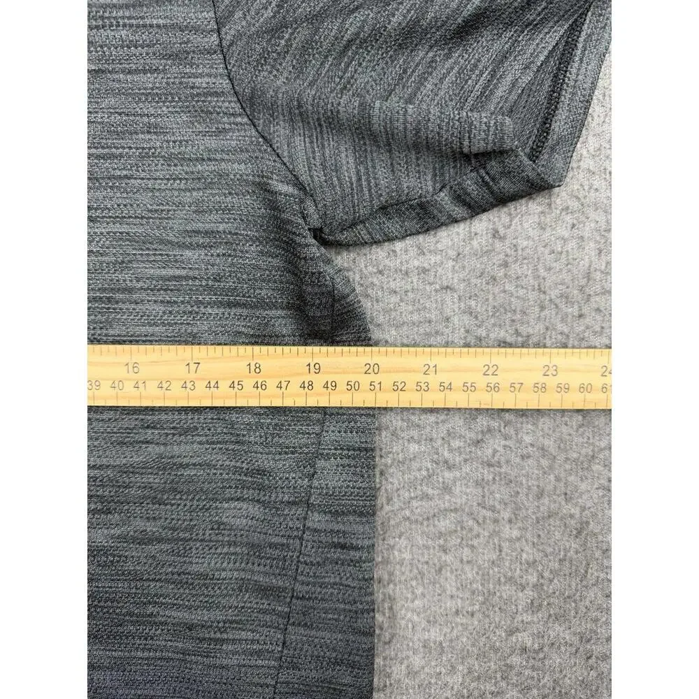 Adidas Men's Gray Performance Short Sleeve T-Shirt‎ Size Large